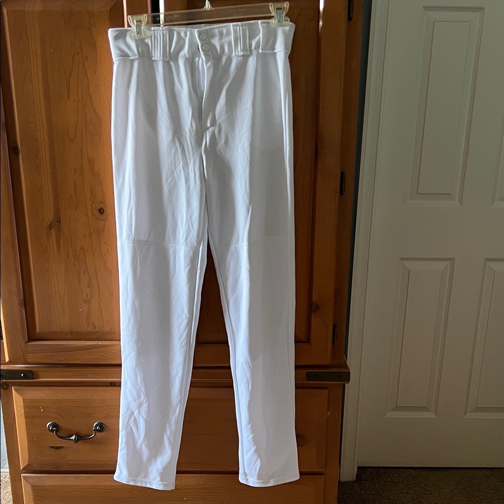 White baseball Pants